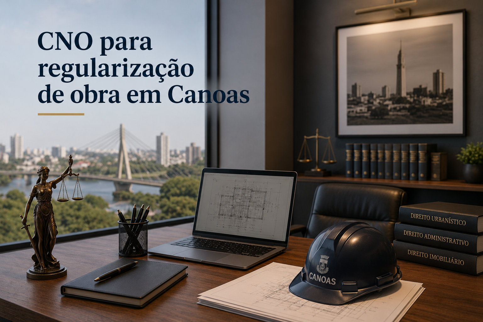 CNO para regularização de obra em Canoas evite problemas